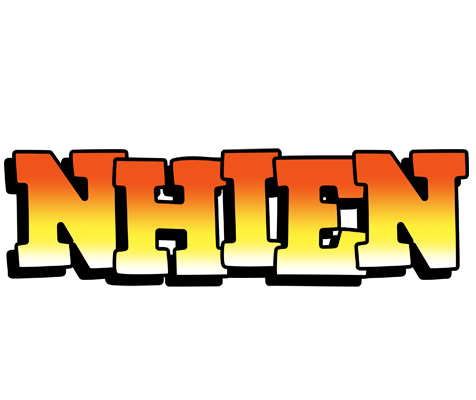 Nhien sunset logo