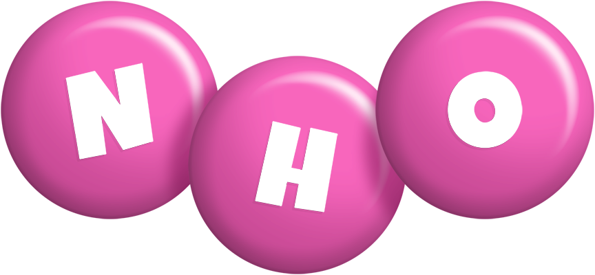 Nho candy-pink logo