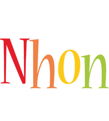 Nhon birthday logo