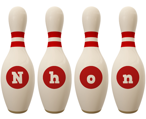 Nhon bowling-pin logo
