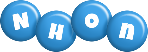 Nhon candy-blue logo