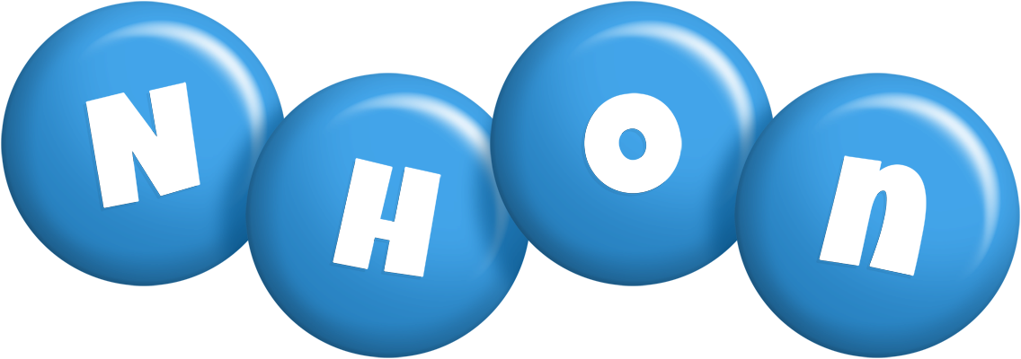 Nhon candy-blue logo