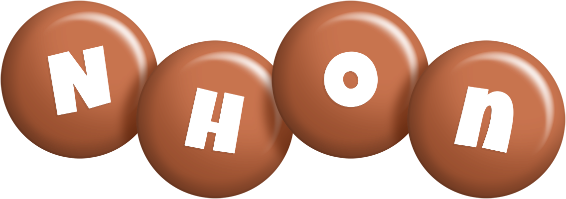 Nhon candy-brown logo