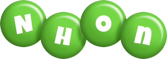 Nhon candy-green logo