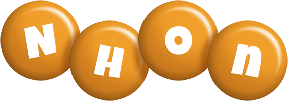 Nhon candy-orange logo