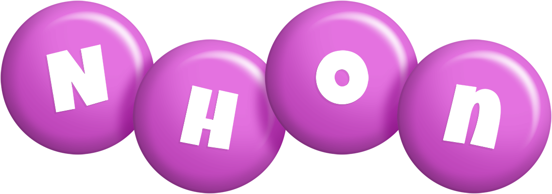 Nhon candy-purple logo