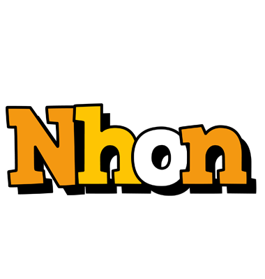 Nhon cartoon logo