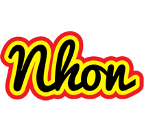 Nhon flaming logo