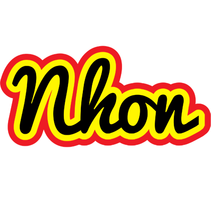 Nhon flaming logo