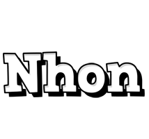 Nhon snowing logo