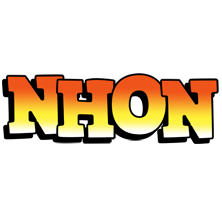 Nhon sunset logo