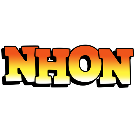 Nhon sunset logo