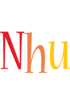 Nhu birthday logo