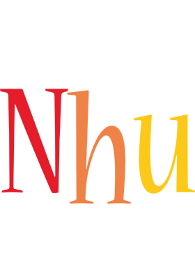 Nhu birthday logo