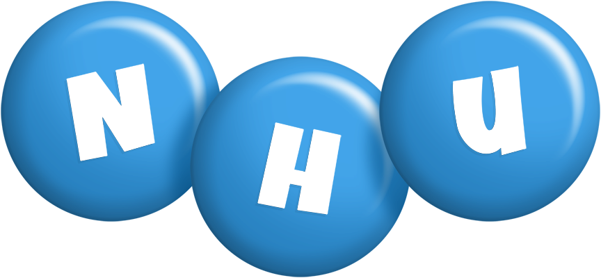 Nhu candy-blue logo