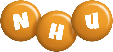 Nhu candy-orange logo