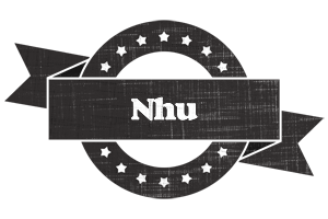 Nhu grunge logo