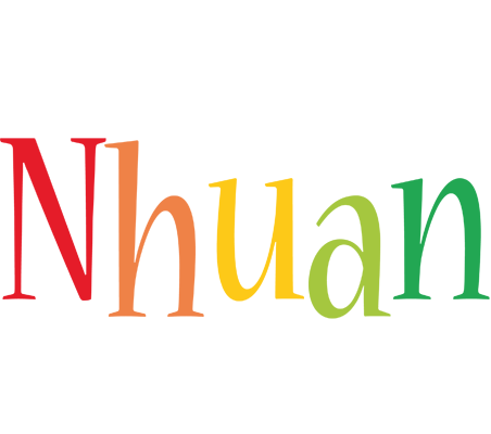 Nhuan birthday logo