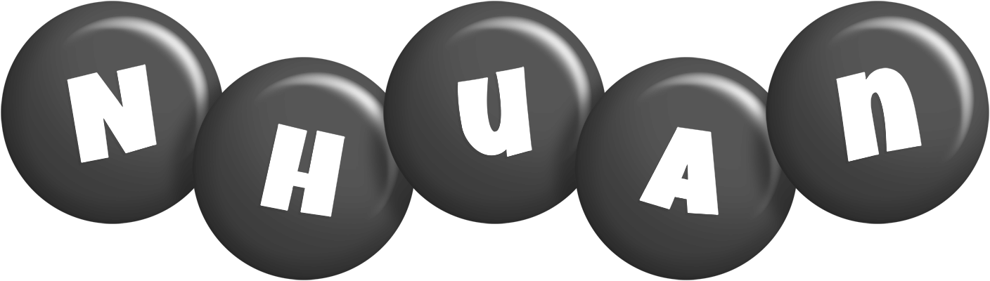 Nhuan candy-black logo