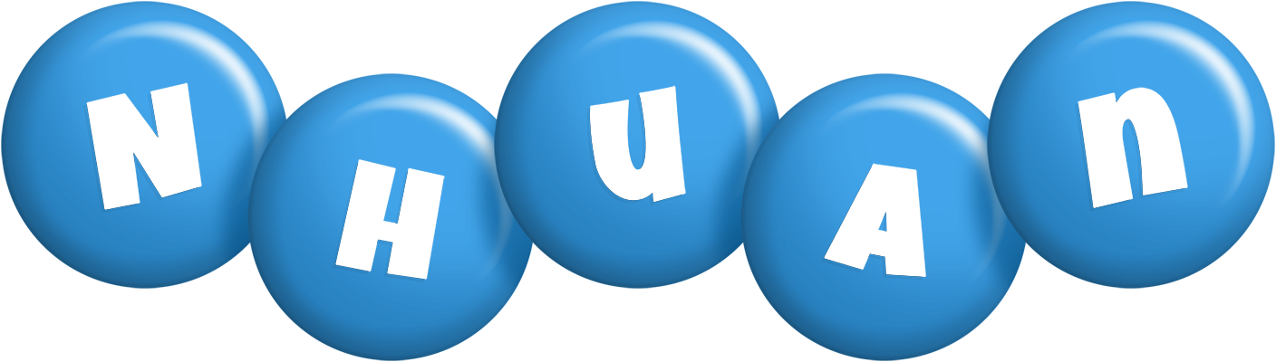 Nhuan candy-blue logo