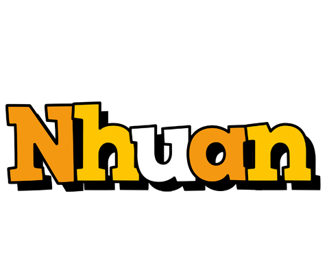 Nhuan cartoon logo