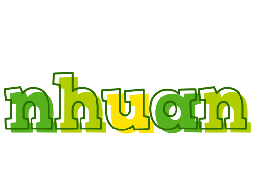 Nhuan juice logo