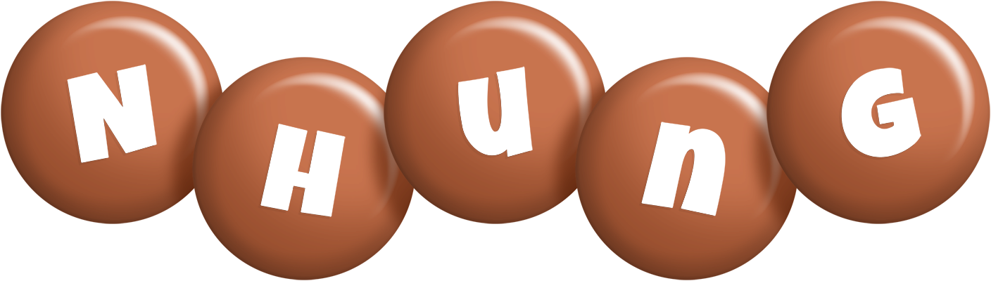 Nhung candy-brown logo