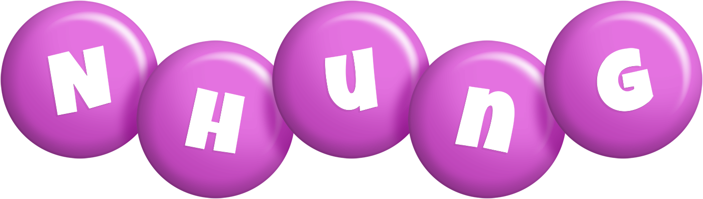 Nhung candy-purple logo