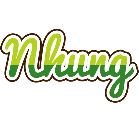 Nhung golfing logo
