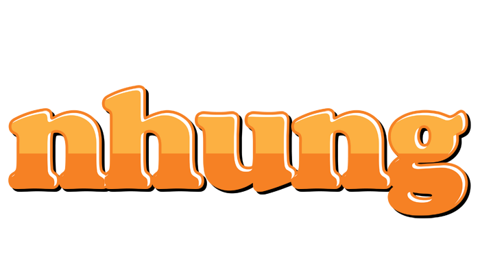 Nhung orange logo