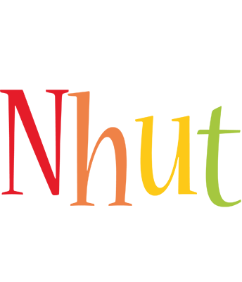 Nhut birthday logo
