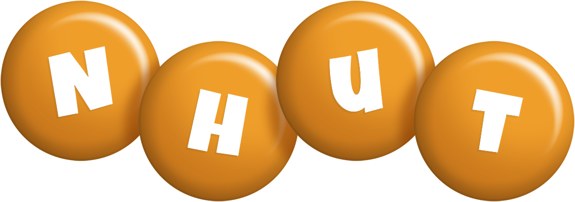 Nhut candy-orange logo
