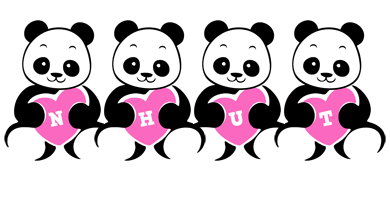 Nhut love-panda logo