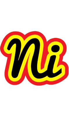 Ni flaming logo