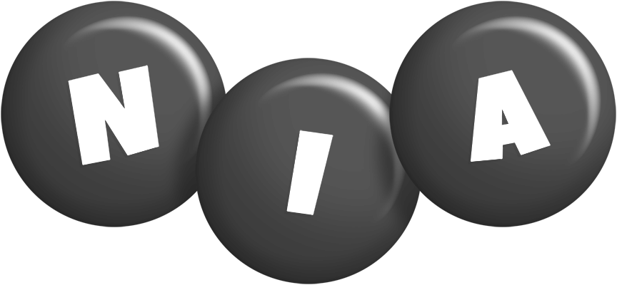 Nia candy-black logo