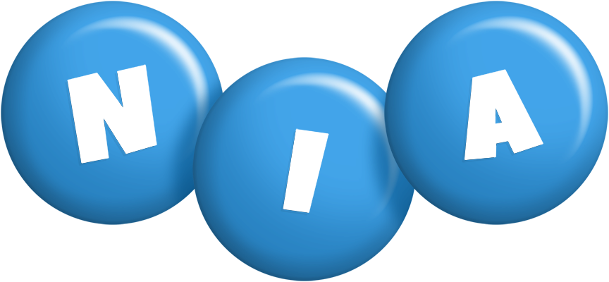Nia candy-blue logo