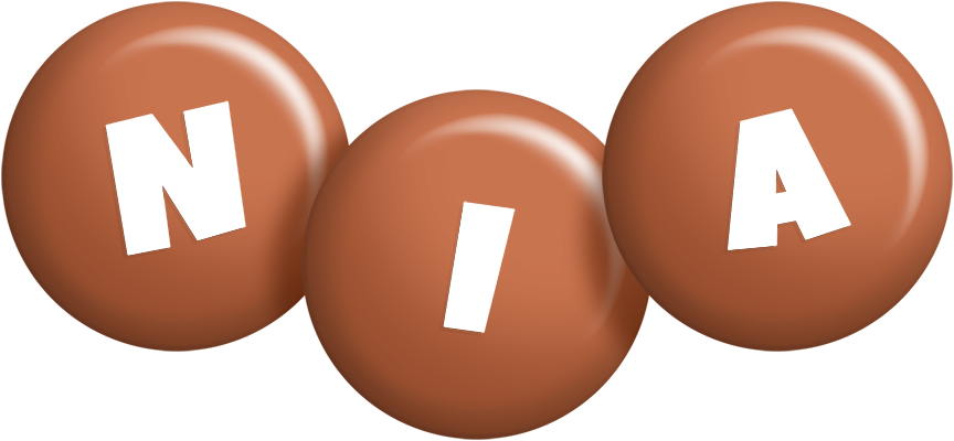 Nia candy-brown logo