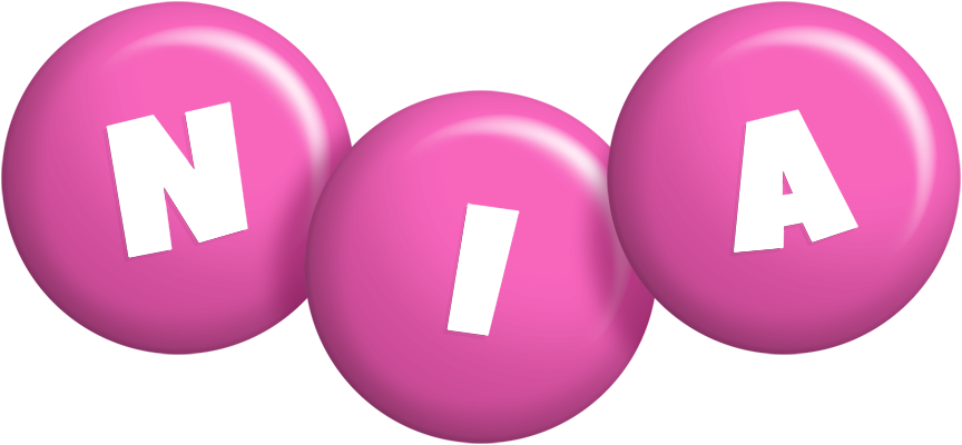 Nia candy-pink logo