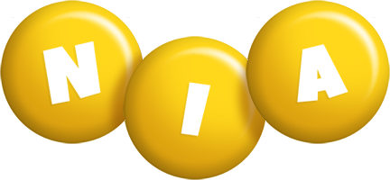 Nia candy-yellow logo