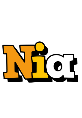 Nia cartoon logo