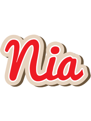 Nia chocolate logo