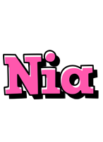 Nia girlish logo