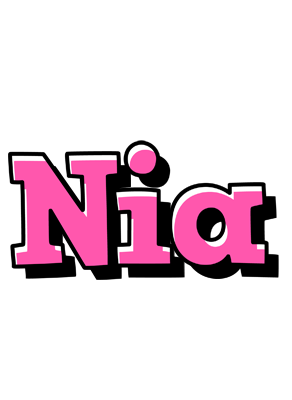 Nia girlish logo