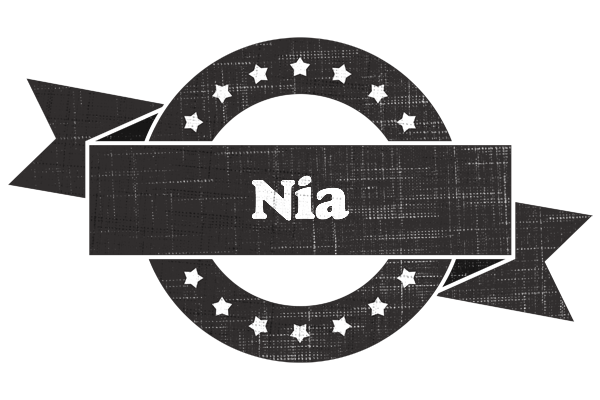 Nia grunge logo