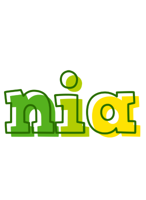 Nia juice logo