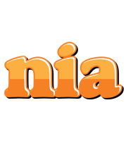 Nia orange logo