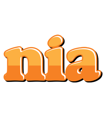 Nia orange logo