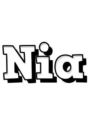 Nia snowing logo