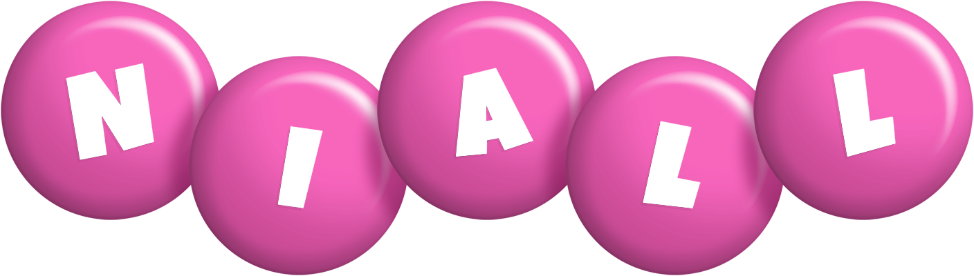 Niall candy-pink logo