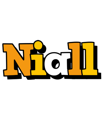 Niall cartoon logo